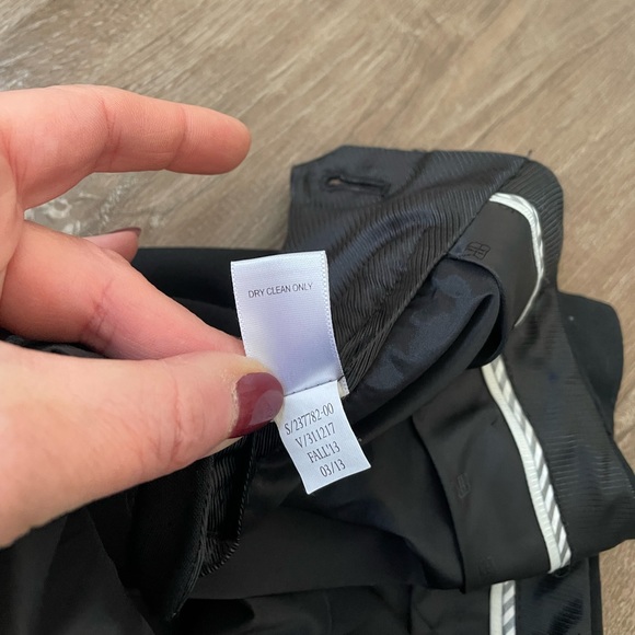 Banana Republic black dress pants Martin Fit wool blend petites women’s size 4P - Picture 11 of 11